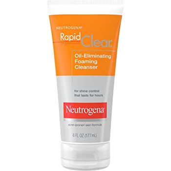 Neutrogena Rapid Clear Oil-Eliminating Foaming Facial Cleanser