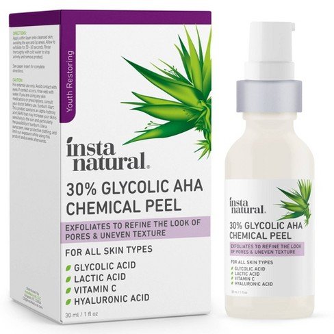 Insta Natural 30% Glycolic AHA Chemical Peel