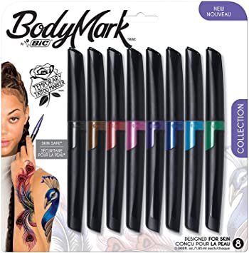Bic Body Mark Temporary Tattoo Pen