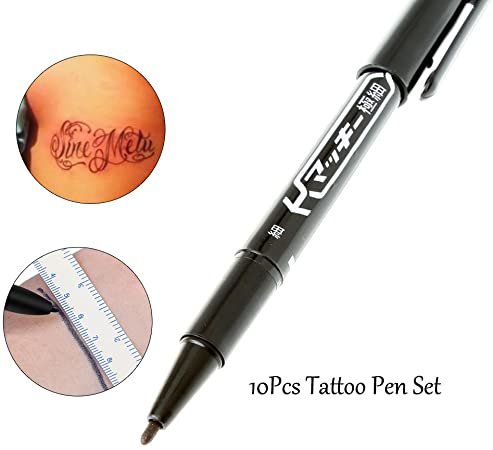 Blusea Double Head Tattoo Marker Pen
