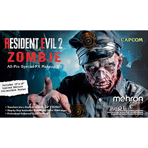 Mehron Makeup Resident Evil Two Zombie All-Pro Makeup Kit