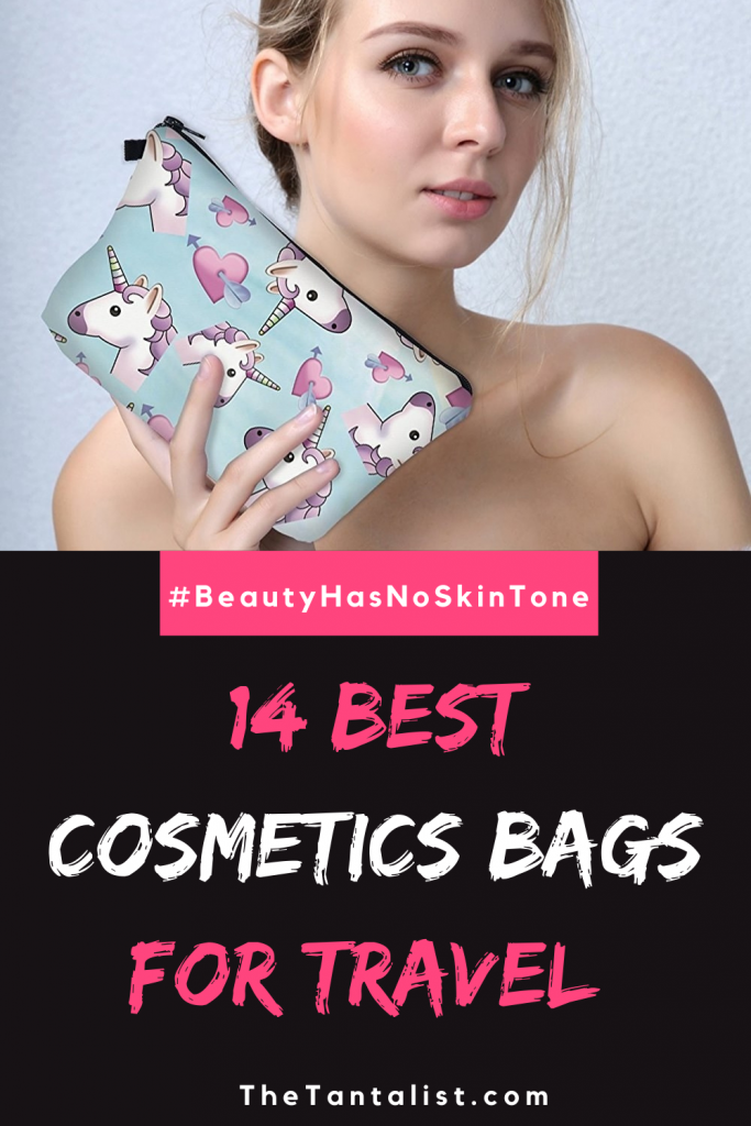 14 best cosmetic bags for travel