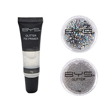 BYS Glitter Face and Body Kit with Primer