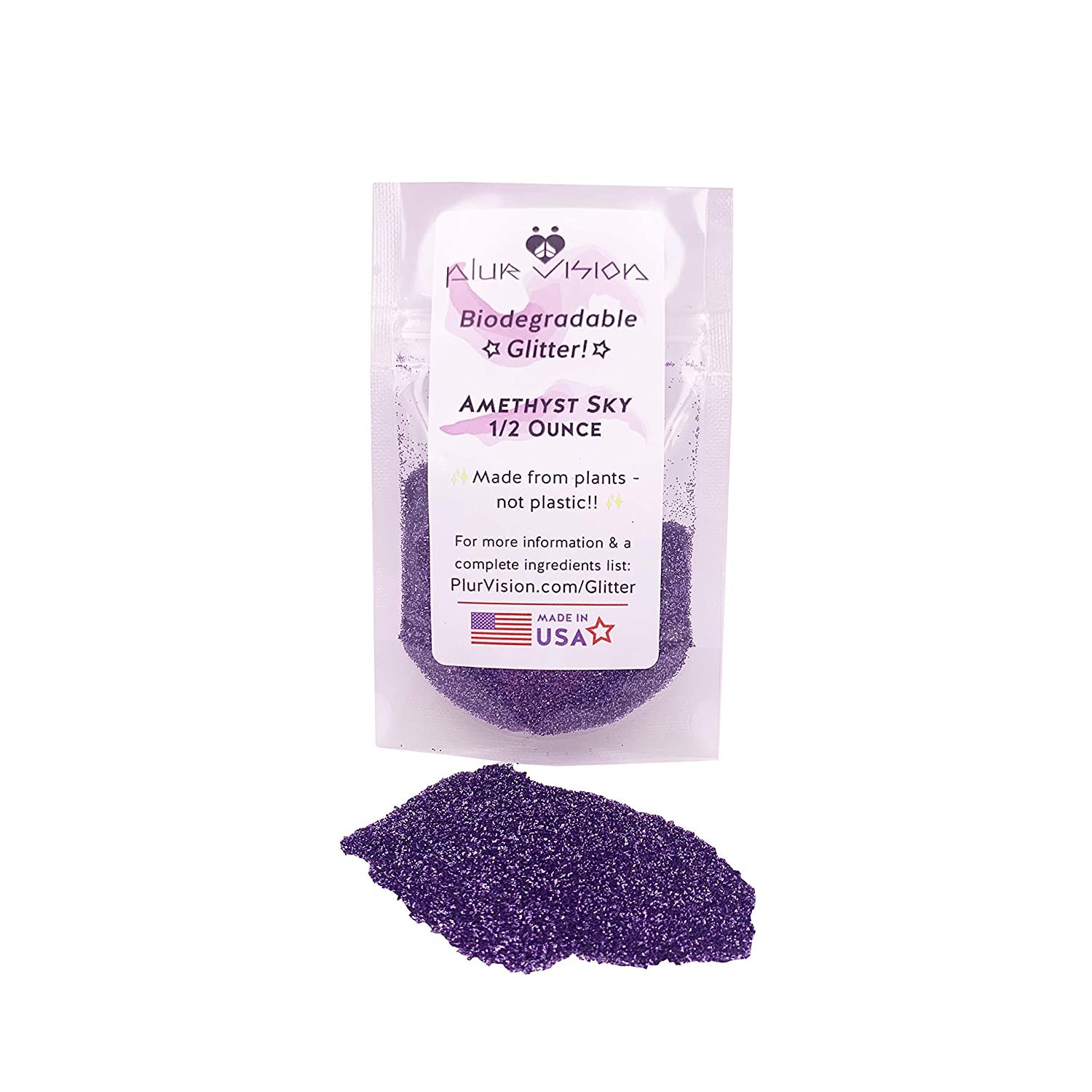 Amethyst Sky Biodegradable Glitter