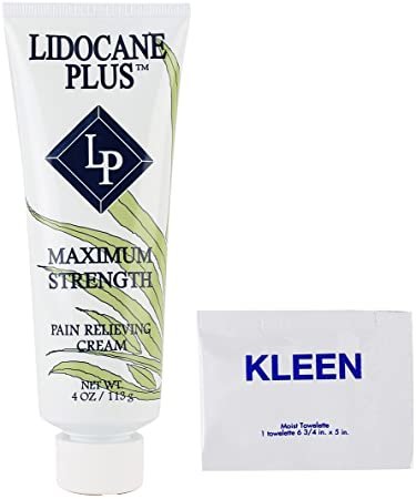 Lidocaine Plus Maximum Strength Pain Relieving Cream