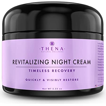 Anti-aging night cream, by THENA Natural Wellness