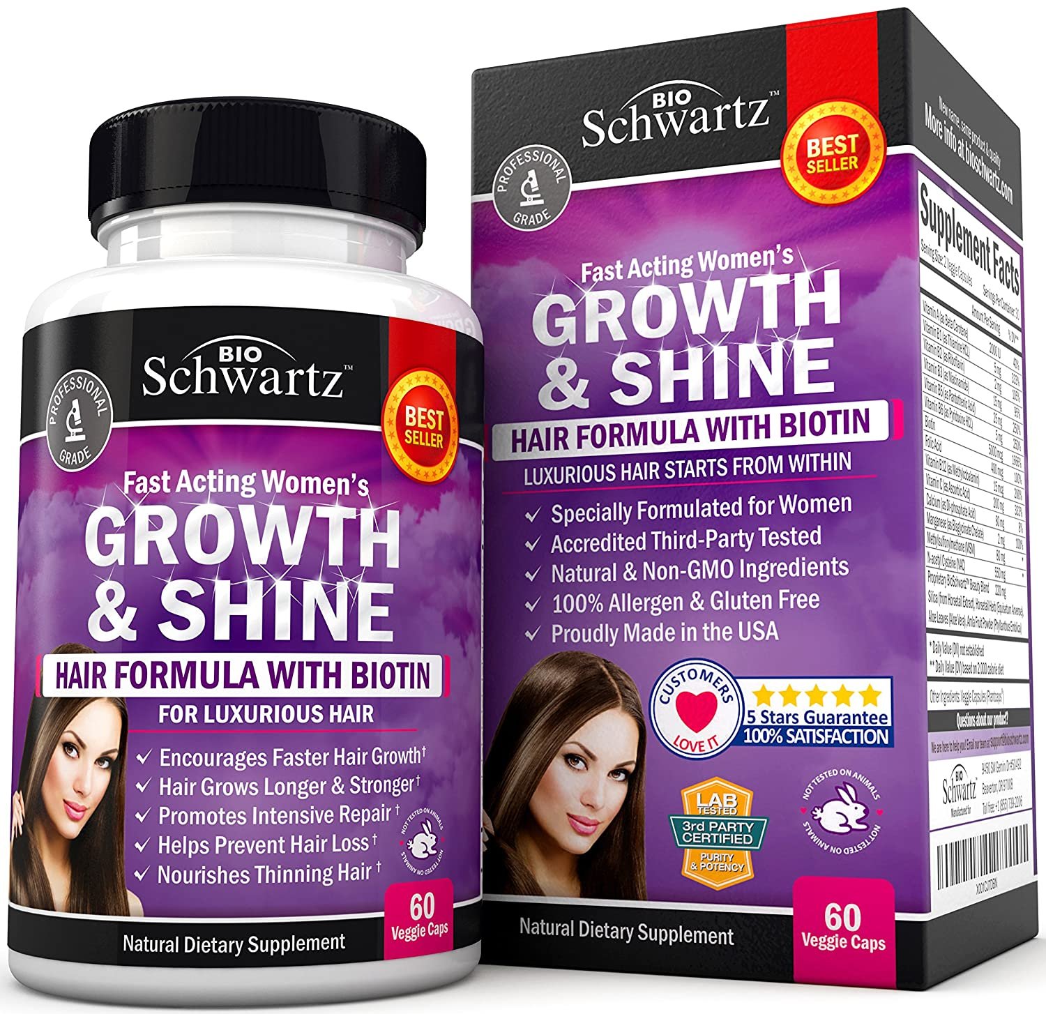 Biotin Hair Growth Supplement