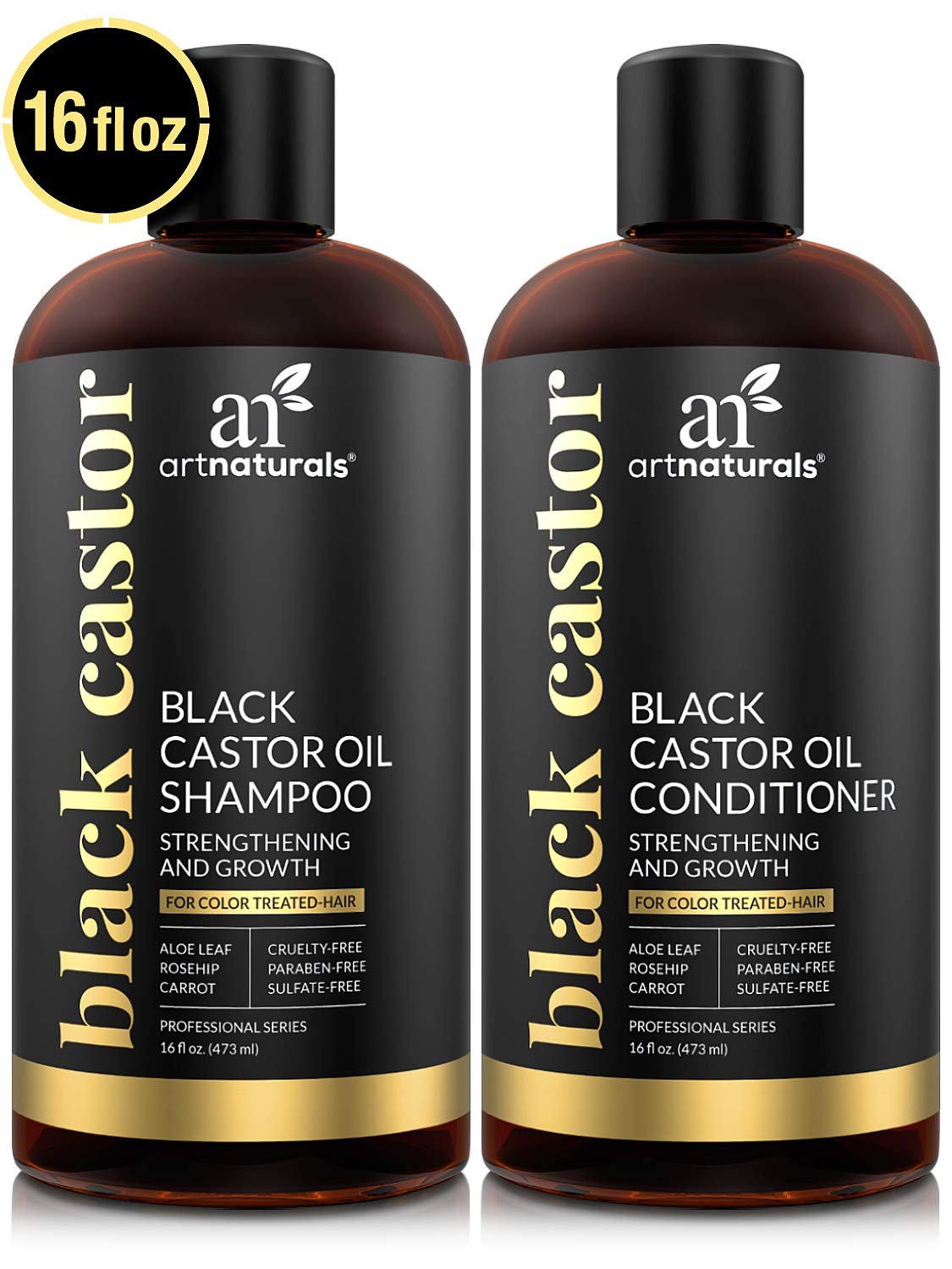 ArtNaturals Black Castor Oil Shampoo