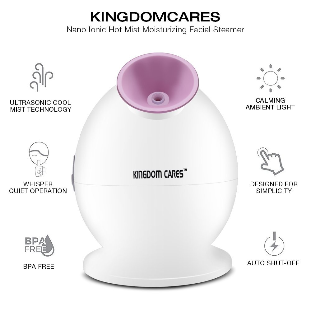 KINGDOMCARES Hot Mist Facial Steamer