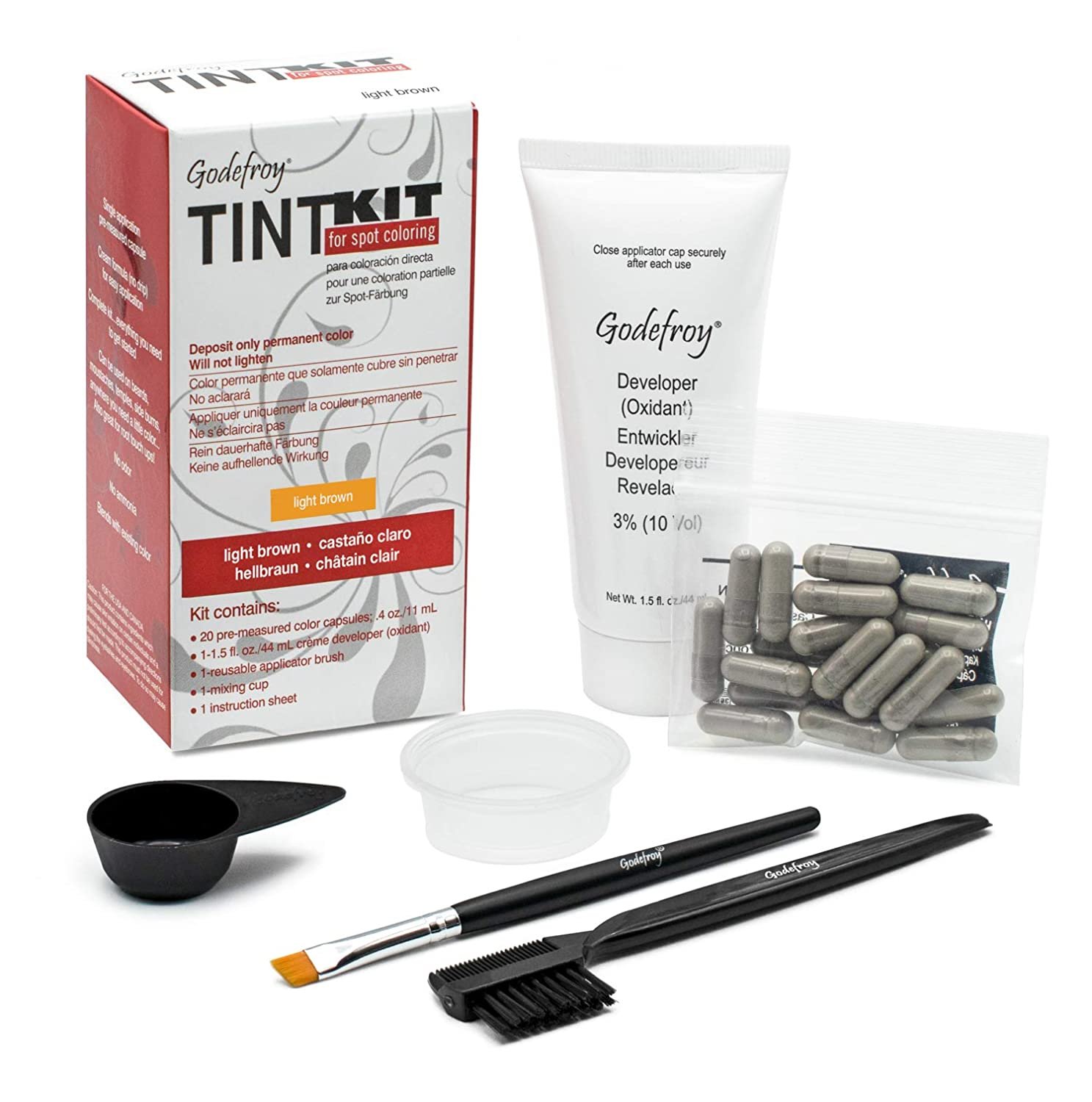 Godefroy Professional Hair Color Tint Kit