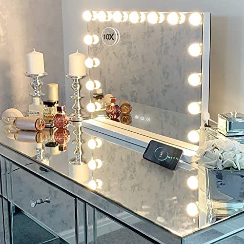Hansong Large Vanity Makeup Mirror with Lights