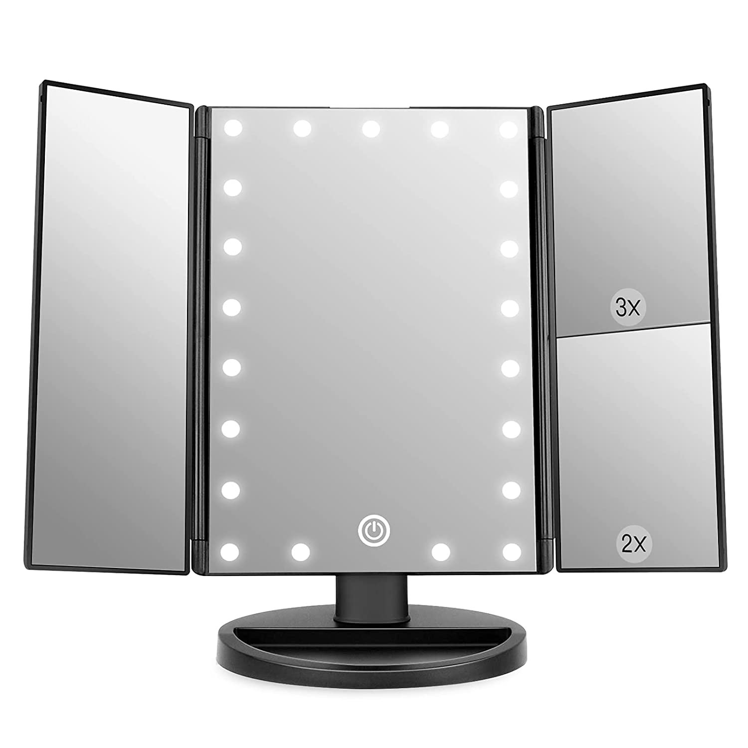 Click image to open expanded view WEILY Lighted Makeup Mirror