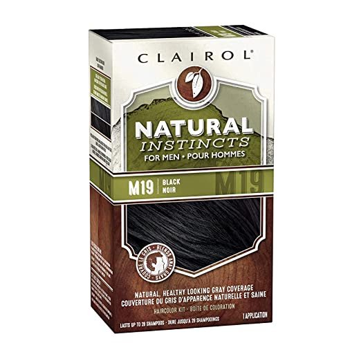Clairol Natural Instincts Semi-Permanent Hair Color kit For Men