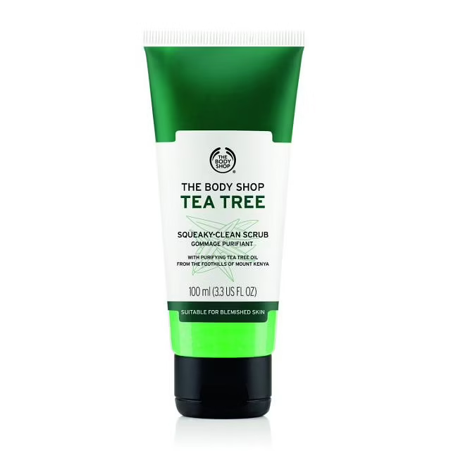 The Body Shop Tea Tree Squeaky-Clean Exfoliating Face Scrub
