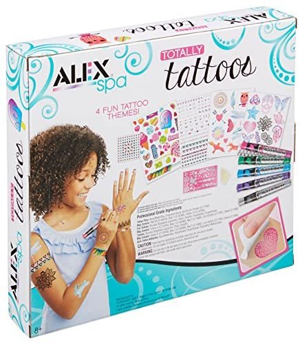 Alex Spa Girls Totally Temporary Tattoo Kit