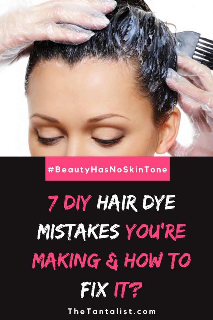 DIY Hair Dye Mistakes
