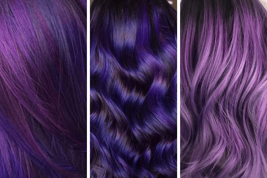 How to Dye Dark Hair Purple Without Using Bleach