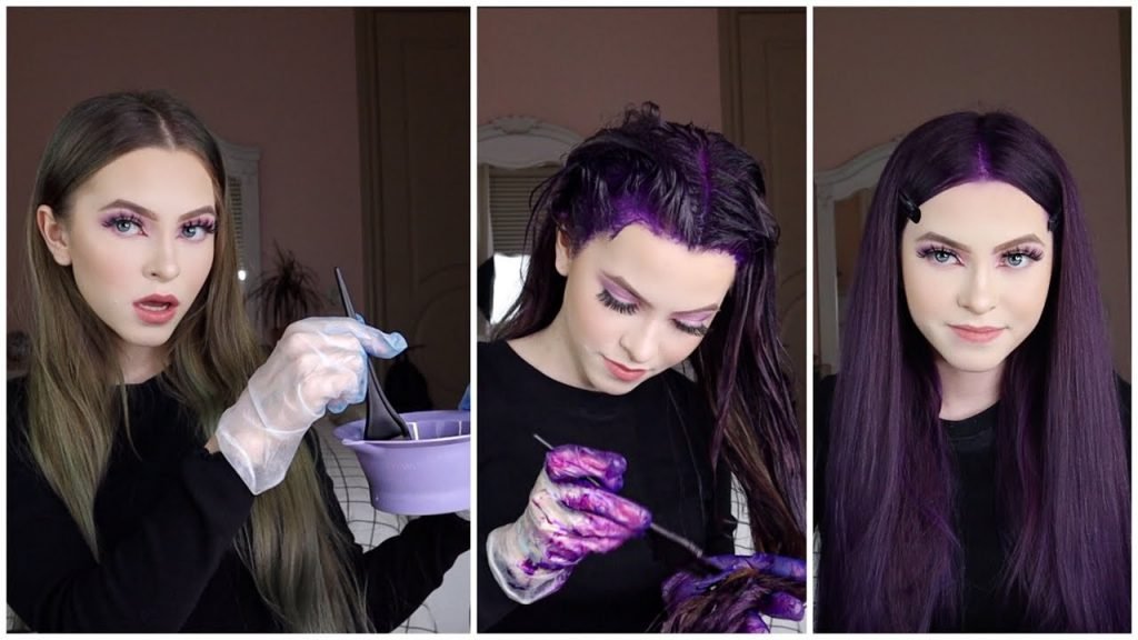 How to Dye Dark Hair Purple Without Using Bleach
