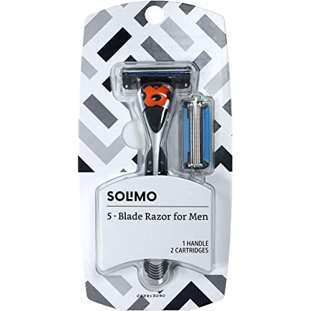 Solimo 5-Blade MotionSphere Razor for Men