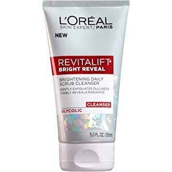 L’Oreal Paris Skincare Revitalift Bright Reveal Facial Cleanser with Glycolic Acid