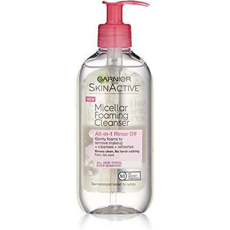6. Best Sulfate-Free: Garnier SkinActive Micellar Foaming Face Wash