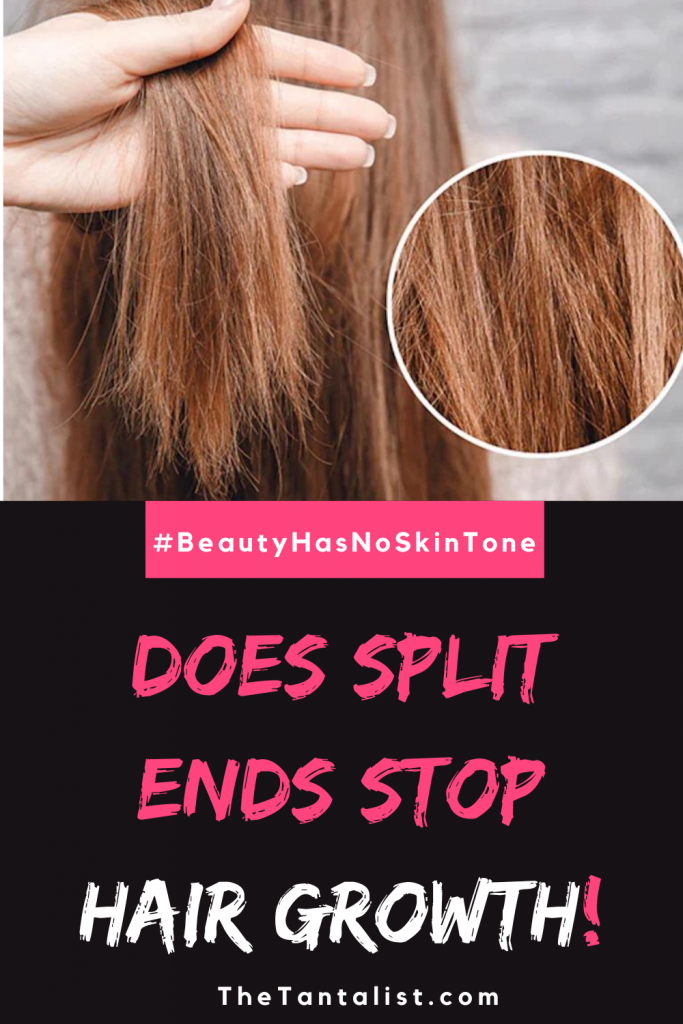Does Split Ends Stop Hair Growth