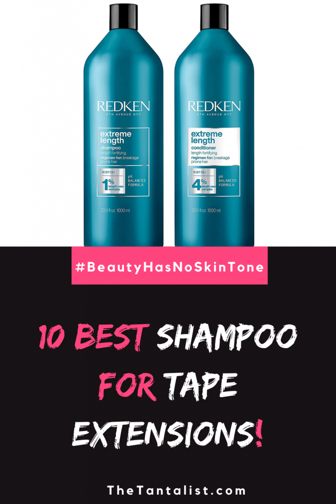 best shampoo for tape extensions