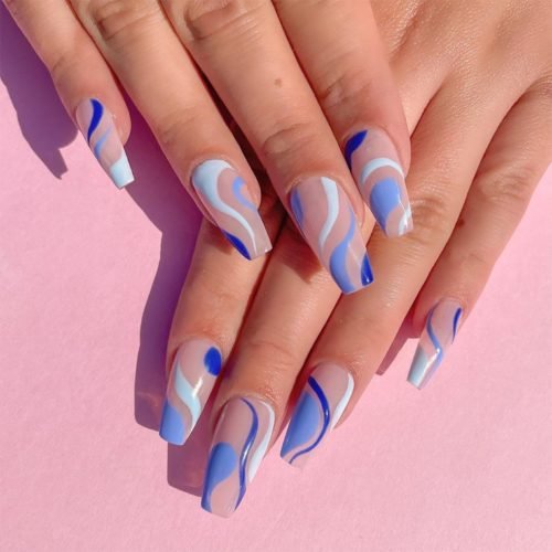 swirl nails