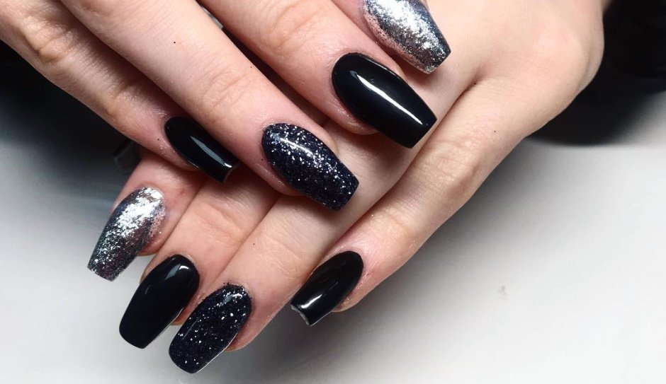 black nail ideas