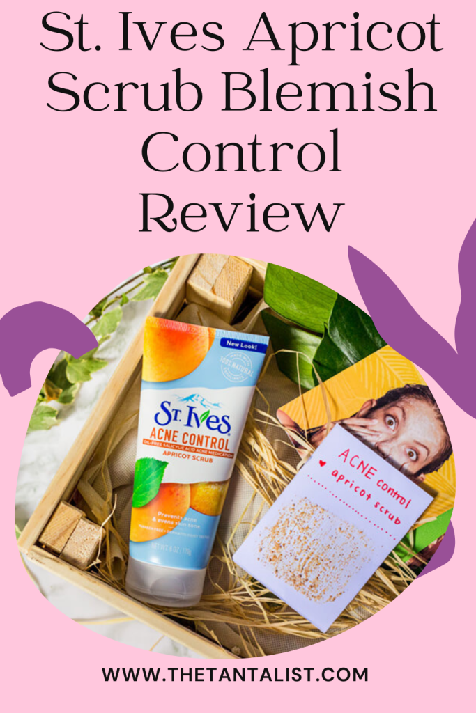 St Ives Apricot Scrub Blemish Control